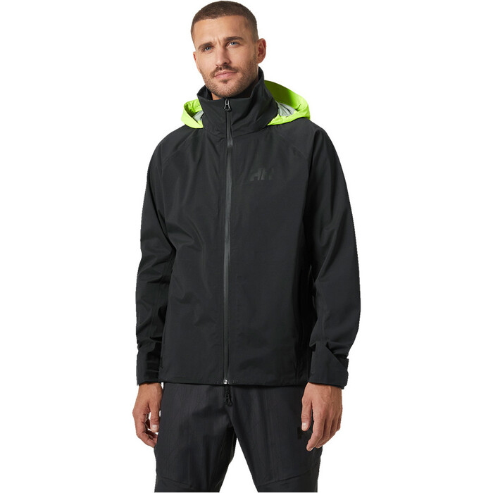 2024 Helly Hansen Mnner HP Foil Shell Sailing Jacket 2.0 34472 - Ebony